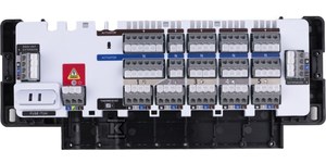 Listwa sterująca przewodowa SALUS CB500X bez modułu (opcjonalnie rozszerzenie CB500), 5 stref, 230V