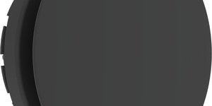 Anemostat wywiewny ComfoValve Luna E125, Black