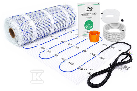 Zestaw maty grzewczej HD-mat 150 W/m2, szerokość50 cm - bez termostatu - 12 m2