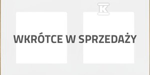 Ramka 2-krotna DUO: Biała, podstawa złota, SIMON55