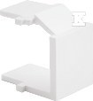 Zaślepka otworu wtyku RJ45/RJ12 do pokrywy gniazda teleinformatycznego: Biały mat, SIMON55