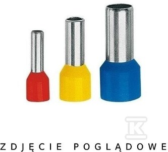 Końcówka kablowa HI 1/8 ERHL (100 szt.)