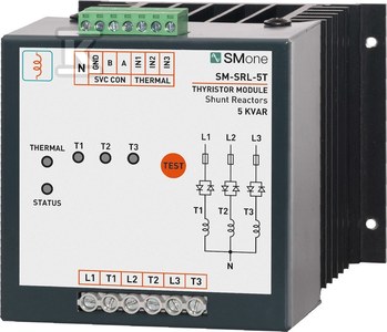Łącznik tyrystorowy 5kVAr (SVC) 85-260V Modbus SM-SRL-5T