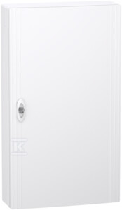 Obudowa PrismaSeT XS PSXS-4-18-NT-B, natynkowa, drzwi białe, 4 rzędy, 18 modułów w rzędzie, IP40, IK09