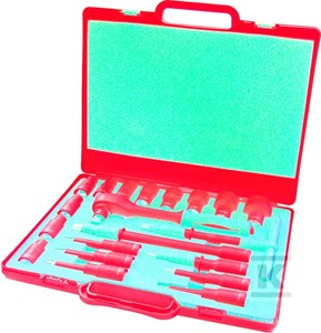 Zestaw kluczy nasadowych VDE 1/2