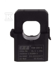 Miniaturowy przekładnik prądowy z otwieranym rdzeniem 200-5A klasa 1