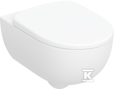 Miska wisząca WC Selnova Premium z deską sedesową wolne opadanie