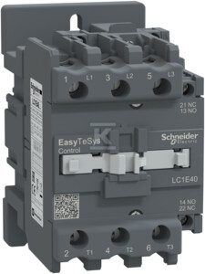 Stycznik mocy, Easy TeSys Control, AC-3, 40A, 3P(1NO 1NC), cewka 230V, 50/60Hz
