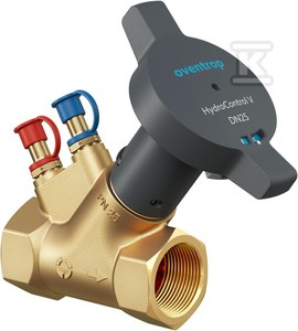 Zawór równoważący Hydrocontrol V DN50 GW Rp 2, PN25, 2x Hydroport, kvs: 42,90
