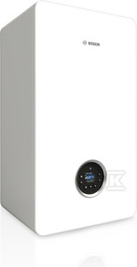 BOSCH Pakiet z kotłem kondensacyjnym GC5700iW24P + wymiennik CWU WST120 + zestaw kominowy do szachtu + regulator pogodowy CW400