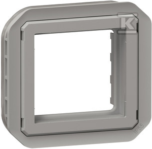 Adapter Arteor/Mosaic bez klapki, mechanizm - szary, NOWE PLEXO 55