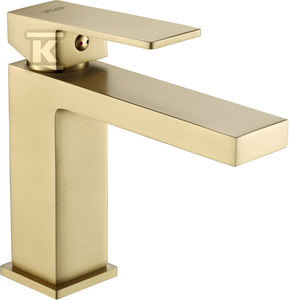 Bateria umywalkowa stojąca bez korka spustowego ARS BRUSHED GOLD