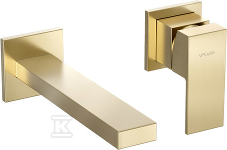 Bateria umywalkowa podtynkowa ARS BRUSHED GOLD