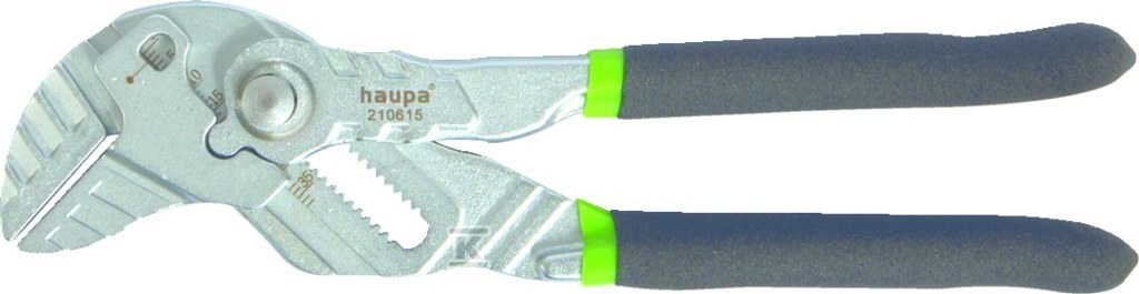 HAUPA Szczypce nastawne-klucz 180 mm