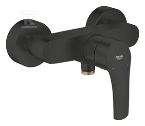 Bateria wannowa Eurosmart Jednouchwytowa do obsługi jednego wyjścia wody, naścienna, metalowa dźwignia, SilkMove głowica ceramiczna 35 mm, regulowany