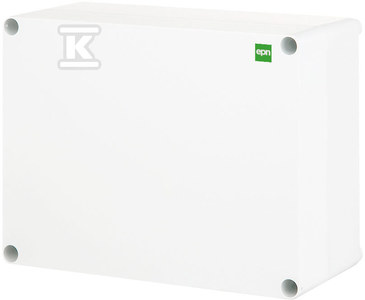 Puszka natynkowa N/T 270x220x106 IP65, kolor biały, INDUSTRIAL