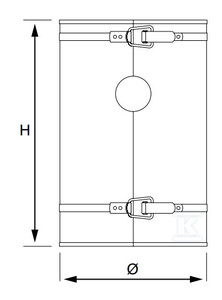 Izolacja Zeparo ZCXAI DN125/150