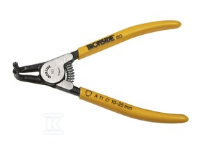IRONSIDE Szczypce segera wewnętrzne wygięte 125MM