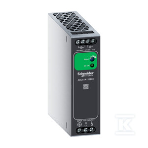 Schneider Electric Zasilacz jednofazowy 200…240 V AC, wyjście 12 V DC, 120 W, Din-rail, IP20
