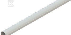 Rura elektroinstalacyjna PVC, RL-25, biała, długość 3 metry, ilość 20szt. ONNLINE + uchwyt zamykany UZE-25, biały, ilość 100szt ONNLINE + złączka