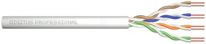 Kabel instalacyjny DIGITUS kat.5e, U/UTP, B2ca, AWG 24/1, LSOH, 500m, szary, szpula