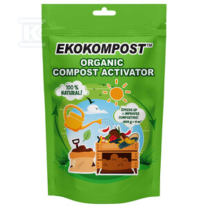 Preparat biologiczny EKOKOMPOST 400g, do kompostowania odpadów organicznych