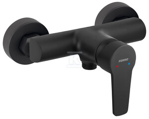 Bateria natryskowa RITTO BLACK bez zestawu natryskowego, czarny