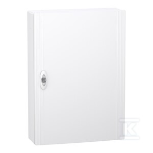 Obudowa PrismaSeT XS PSXS-3-18-NT-B, natynkowa, drzwi białe, 3 rzędy, 18 modułów w rzędzie, IP40, IK09