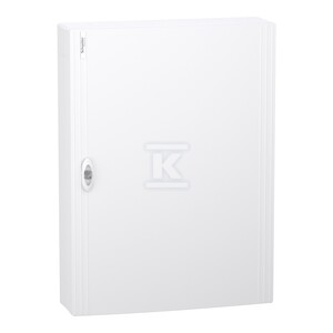 Obudowa PrismaSeT XS PSXS-4-24-NT-B, natynkowa, drzwi białe, 4 rzędy, 24 moduły w rzędzie, IP40, IK09