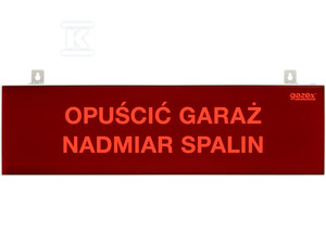 Tablica ostrzegawacza 