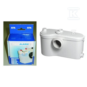 Rozdrabniacz do fekali Sanibest Pro wc+4 + SANIALARM