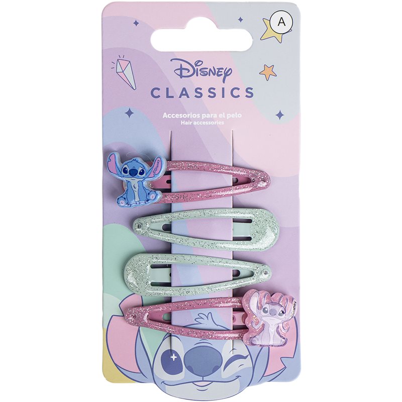 Disney Stitch Hair Accessories spinki do włosów dla dzieci 4 szt.