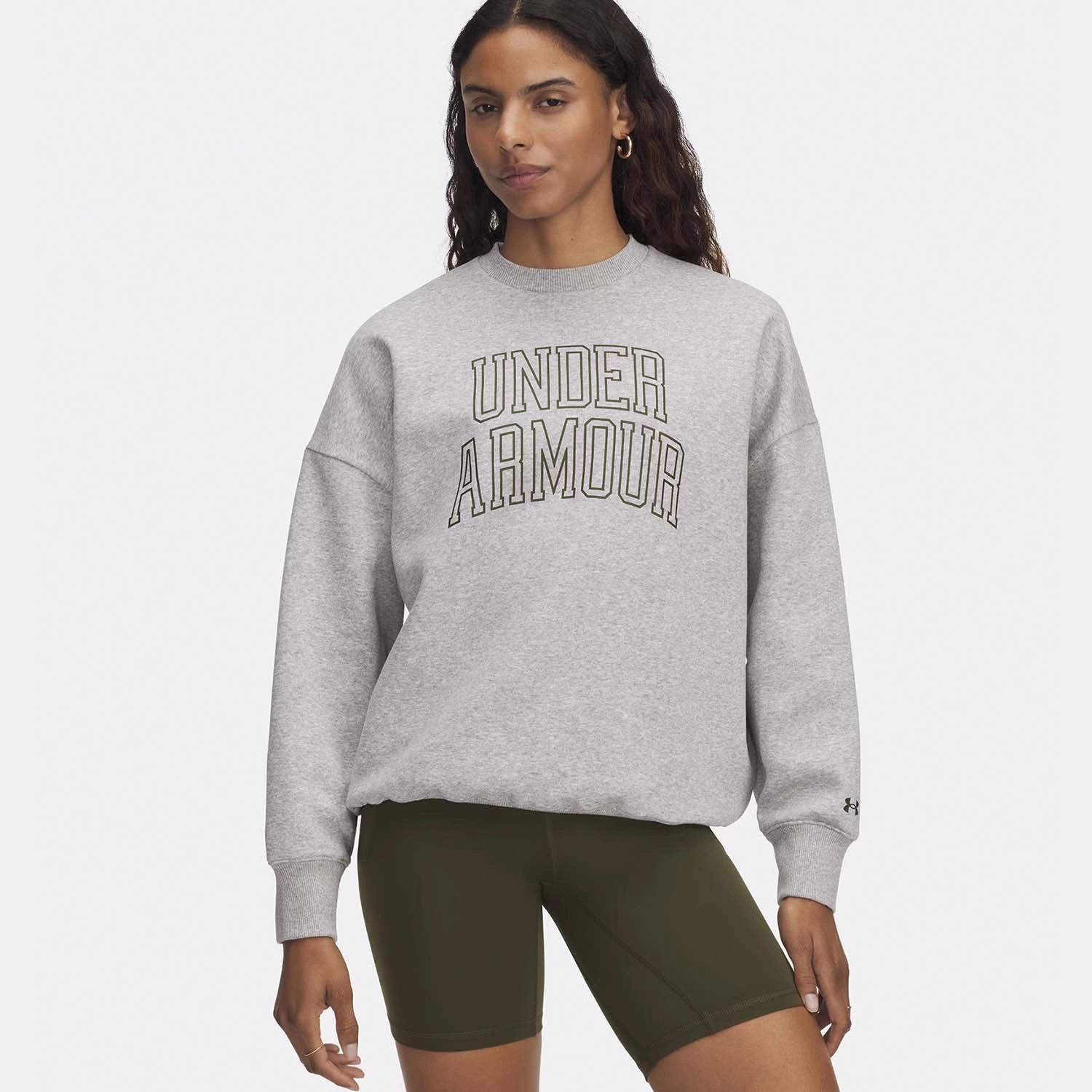 Bluza damska Under Armour Rival Fleece OS Varsity Crew