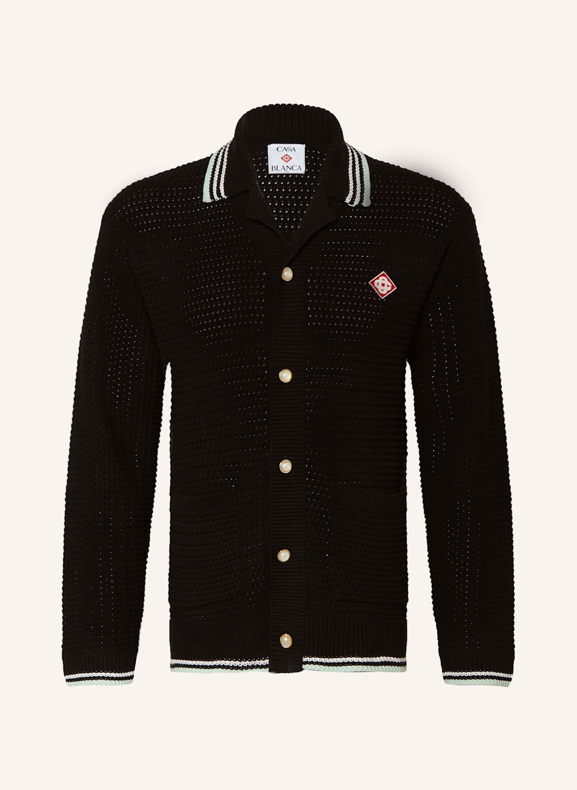 Casablanca Kardigan schwarz