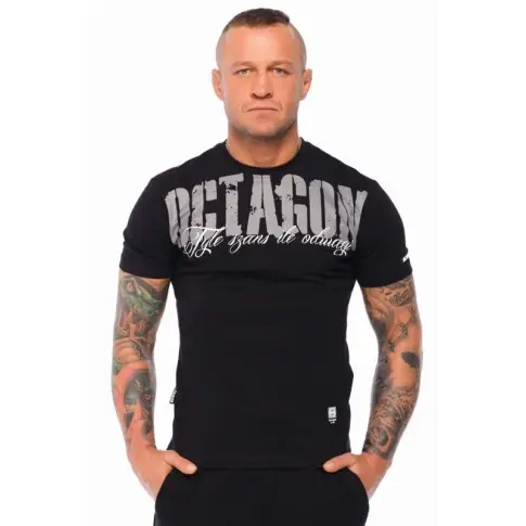T-shirt Octagon Tyle Szans Ile Odwagi 2 black
