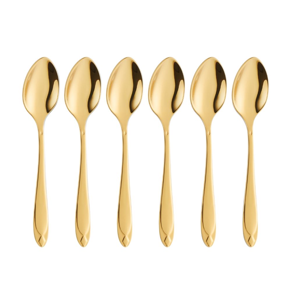 Komplet łyżeczek do herbaty 6 sztuk IMPERIAL GOLD