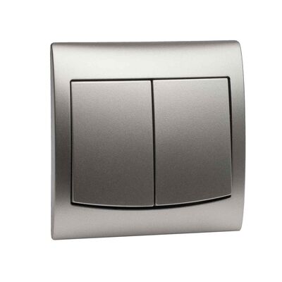 Łącznik podwójny ŁP-2V satyna vega