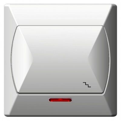 Łącznik schodowy z poświetleniem akcent biały