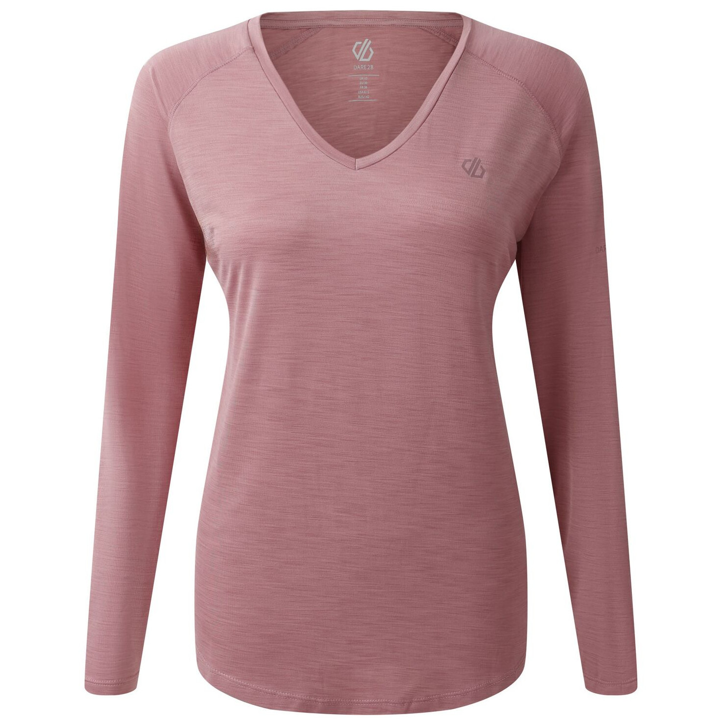 Koszulka damska Dare 2b Discern Tee Rozmiar: XXXL / Kolor: różowy/fioletowy