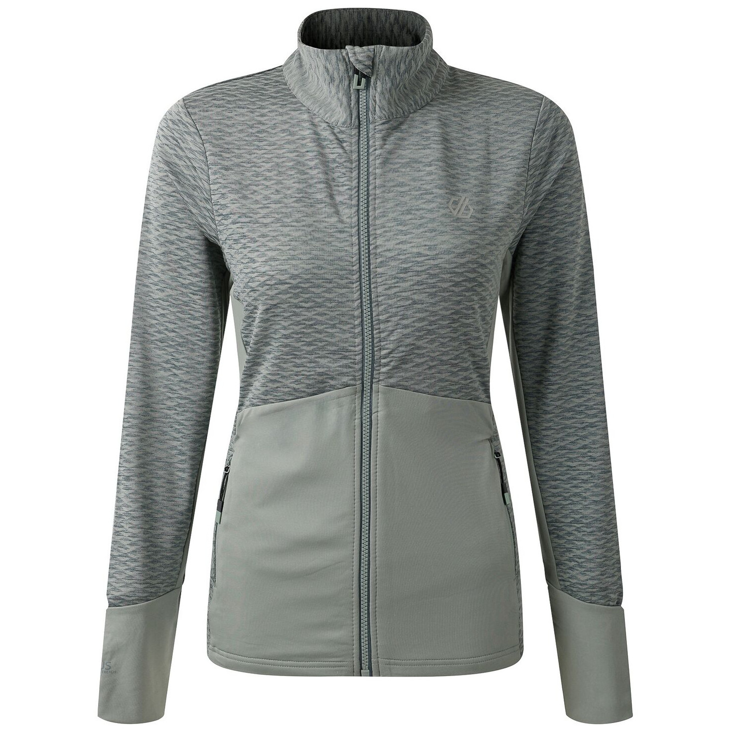 Bluza damska Dare 2b Elation IV Core Stretch Rozmiar: XXXL / Kolor: szary/zielony
