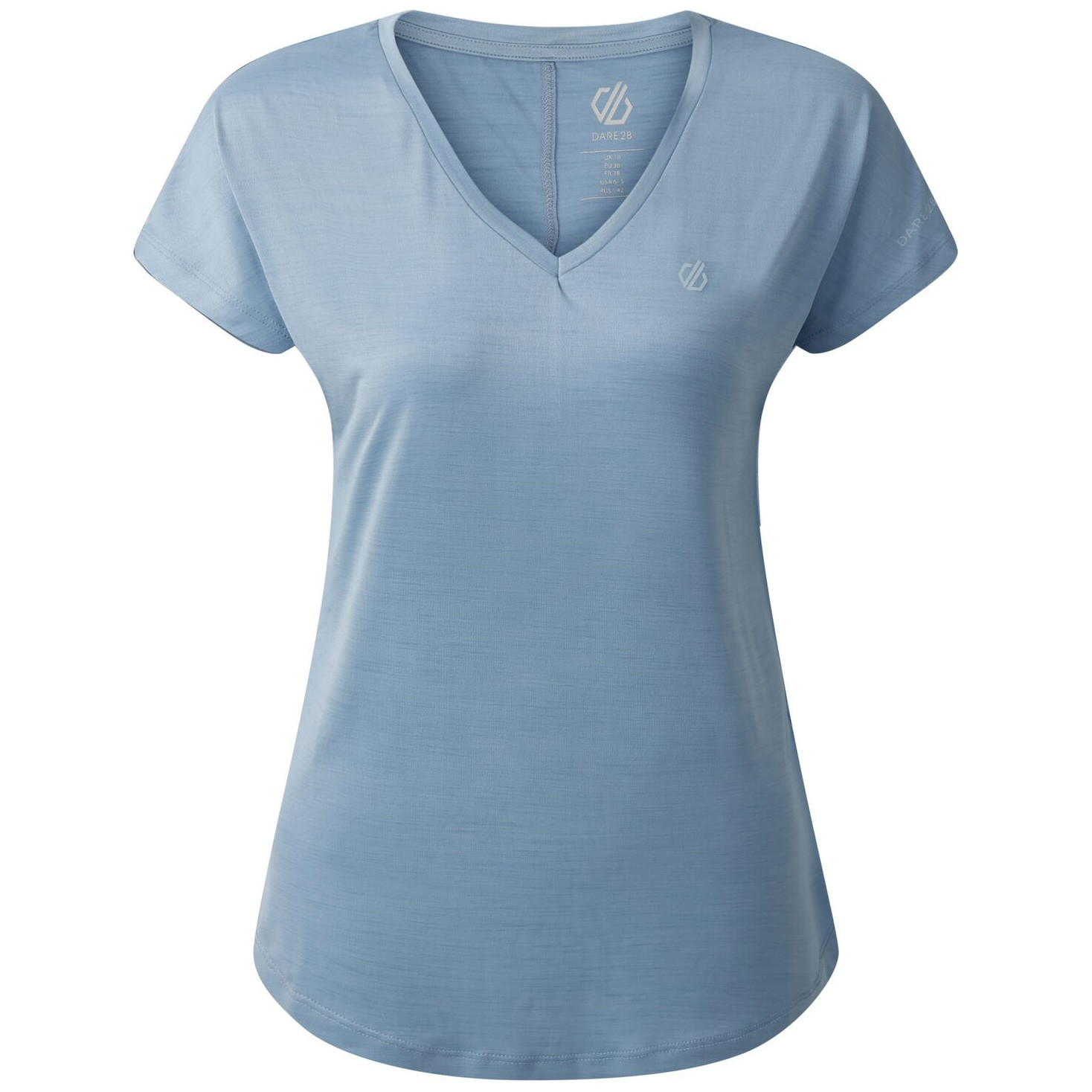 Koszulka damska Dare 2b Vigilant Tee Rozmiar: XL / Kolor: biały/niebieski