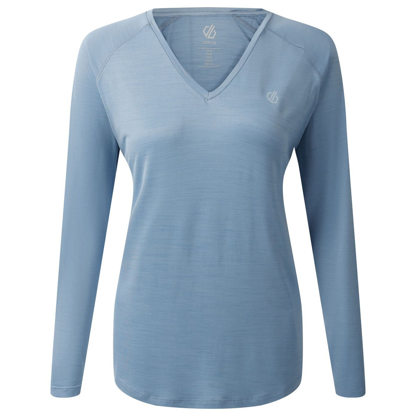 Koszulka damska Dare 2b Discern Tee Rozmiar: S / Kolor: niebieski/szary