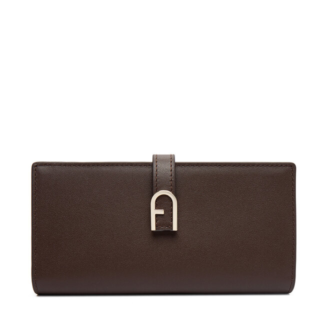 Duży Portfel Damski Furla Flow Continental Bifold WP00402 BX2045 CN 4284S 1007 Brązowy