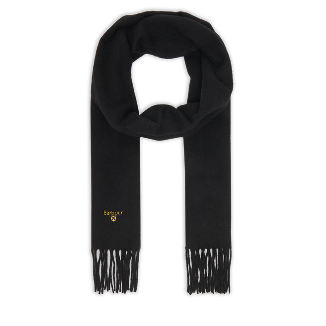 Szalik Barbour Plain USC0008 Czarny