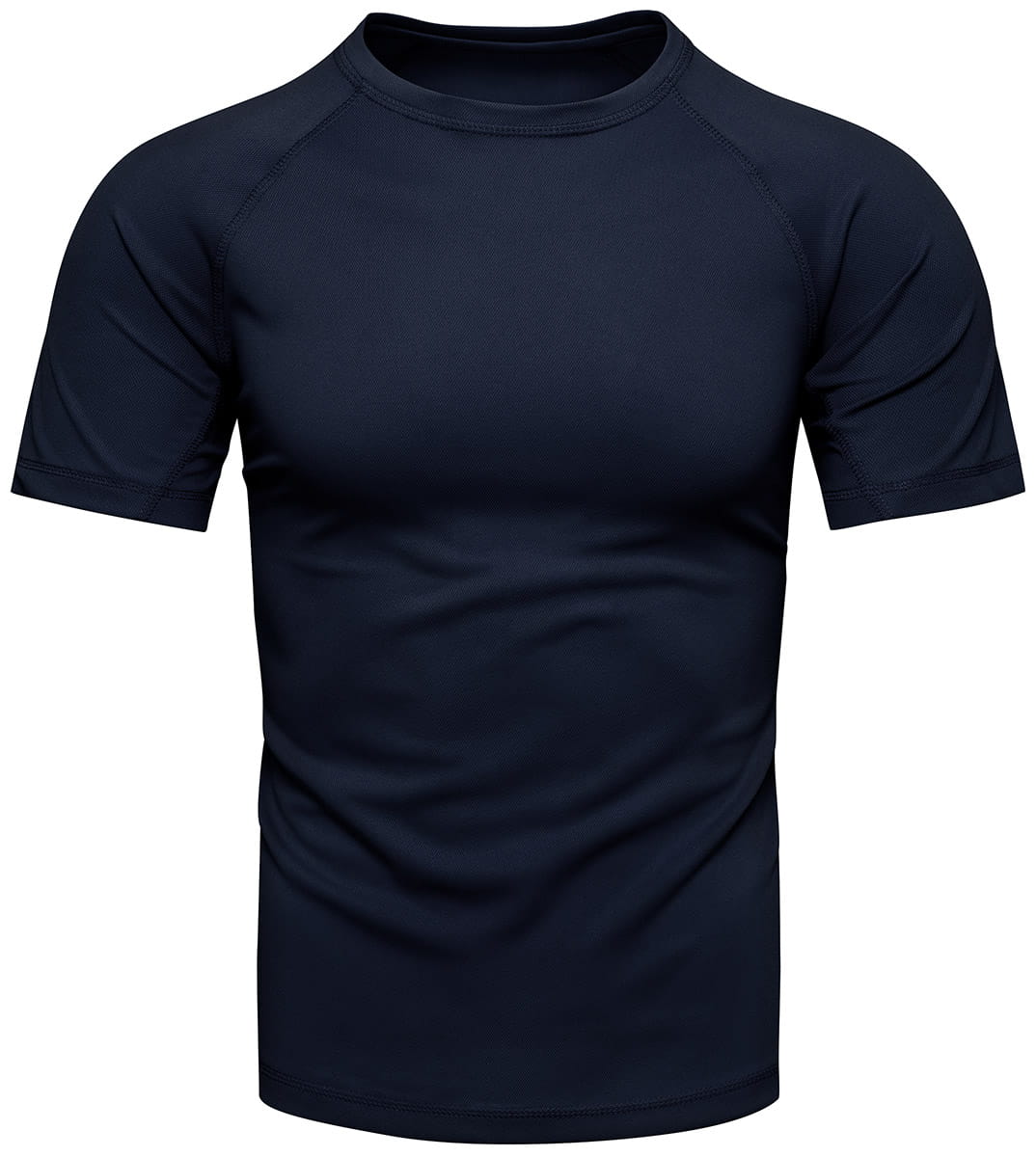 Koszulka sportowa termoaktywna granatowa Recea