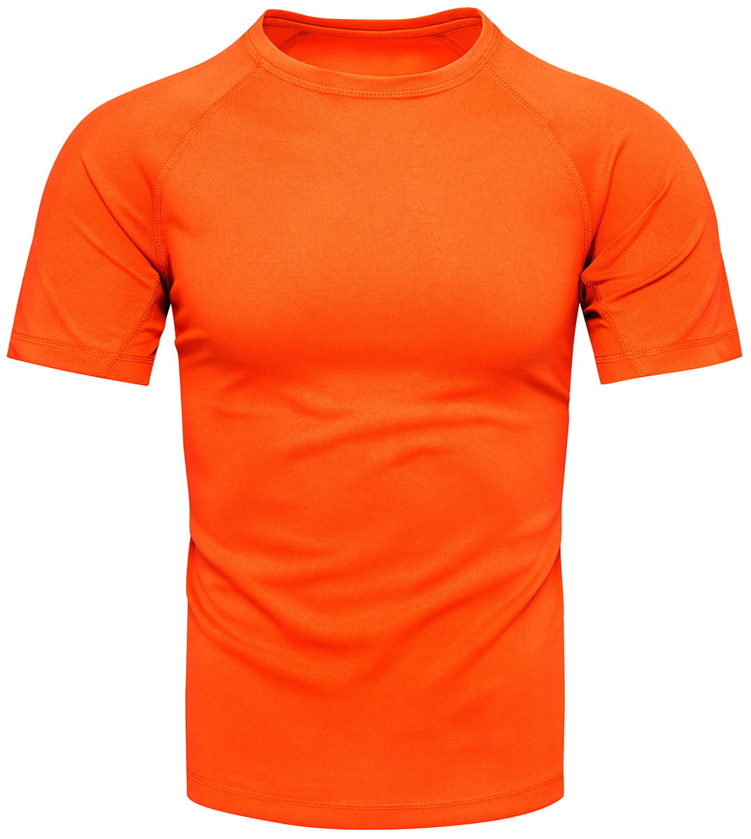 Koszulka sportowa termoaktywna pomarańczowa Recea