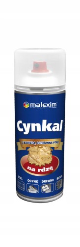 AEROZOL CYNKAL 0.4L SZARY GRAFIT 7024