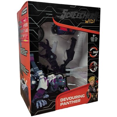 Zestaw figurek ALPHA Screechers Wild! Transformujący Pojazd Devouring Panther 685103