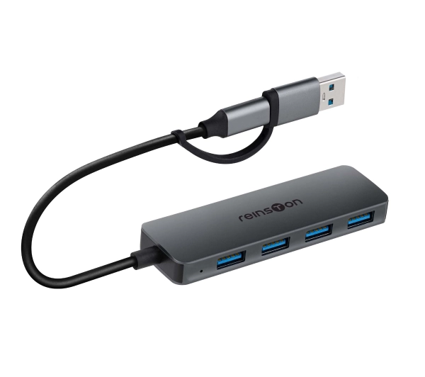 Reinston EHUB08 4w1 Pasywny Szary