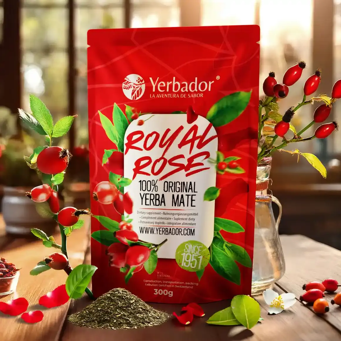 YERBA MATE - KRÓLEWSKIE OGRODY RÓŻANE